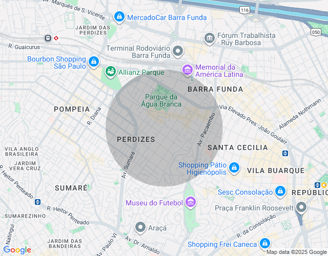 Imóvel no mapa