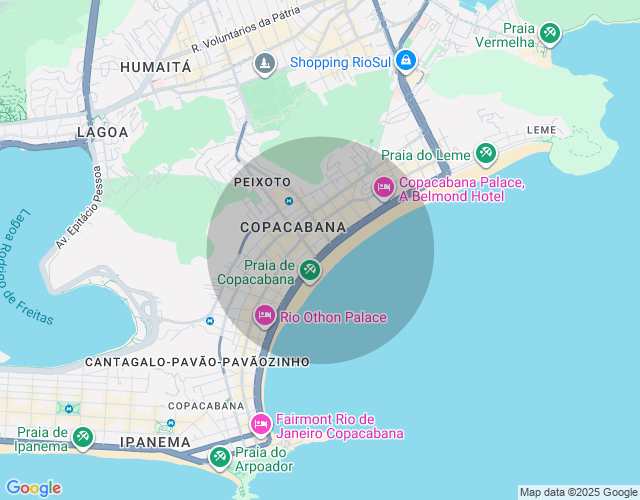 Imóvel no mapa