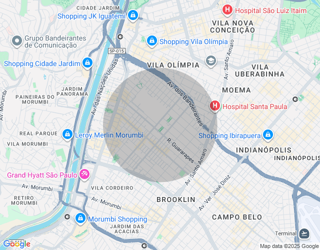 Imóvel no mapa