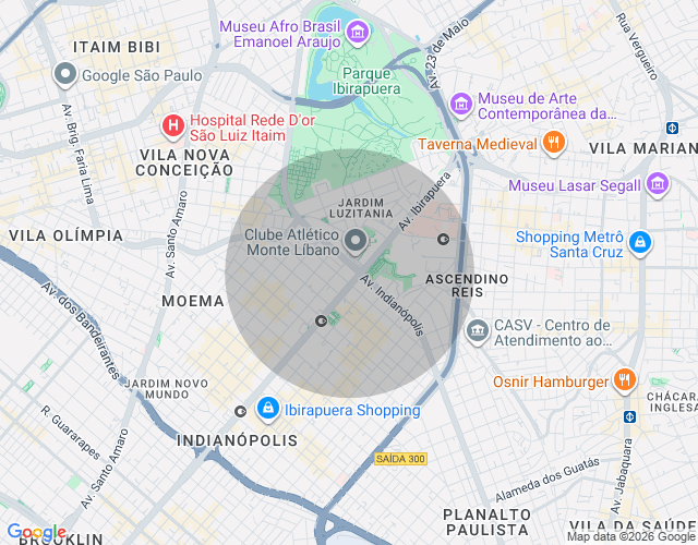 Imóvel no mapa