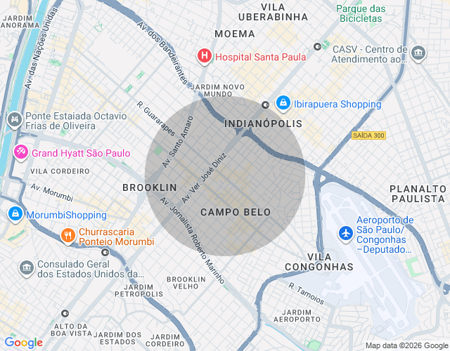 Imóvel no mapa