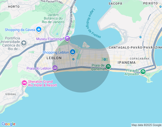 Imóvel no mapa