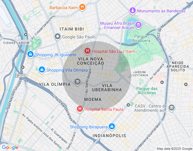 Imóvel no mapa