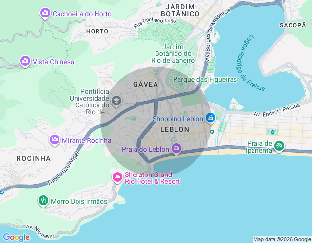 Imóvel no mapa