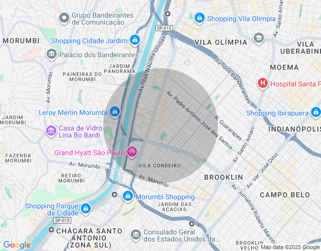 Imóvel no mapa