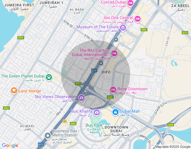 Imóvel no mapa