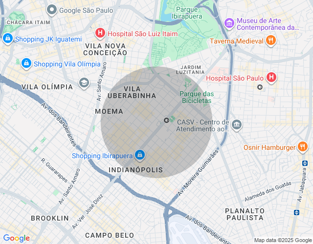 Imóvel no mapa