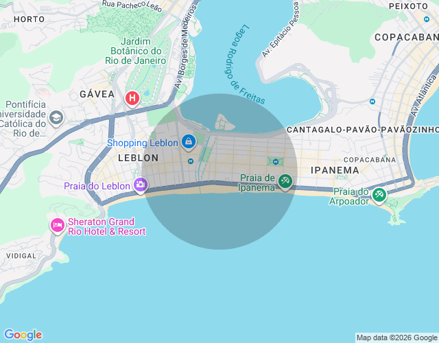 Imóvel no mapa