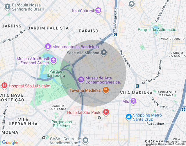 Imóvel no mapa