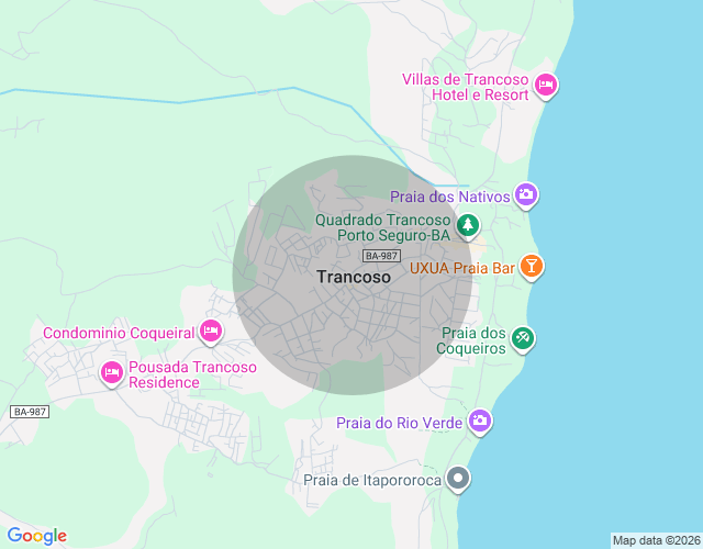 Imóvel no mapa