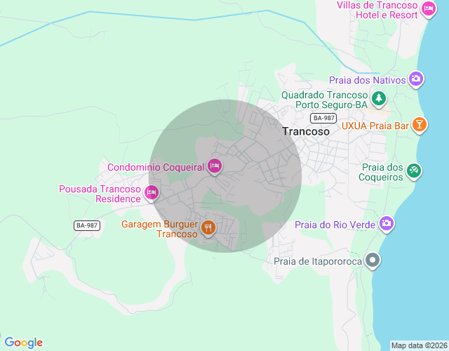 Imóvel no mapa