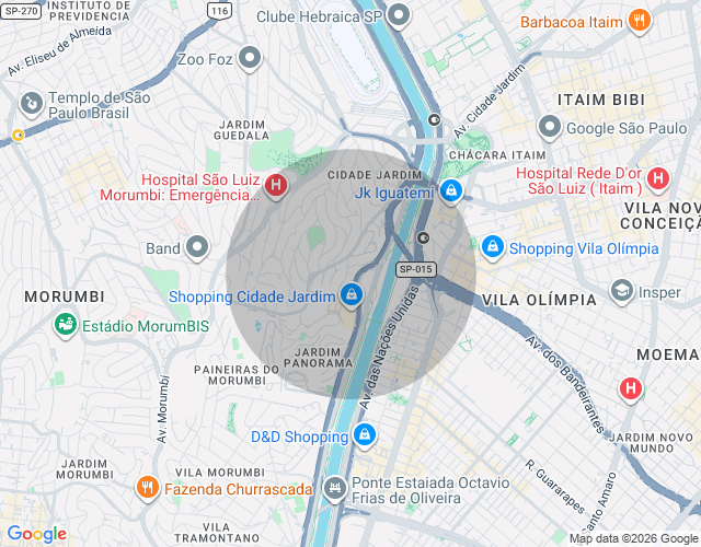 Imóvel no mapa