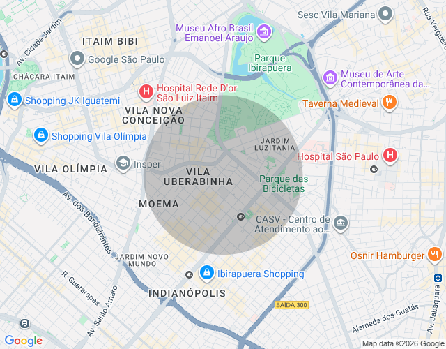 Imóvel no mapa
