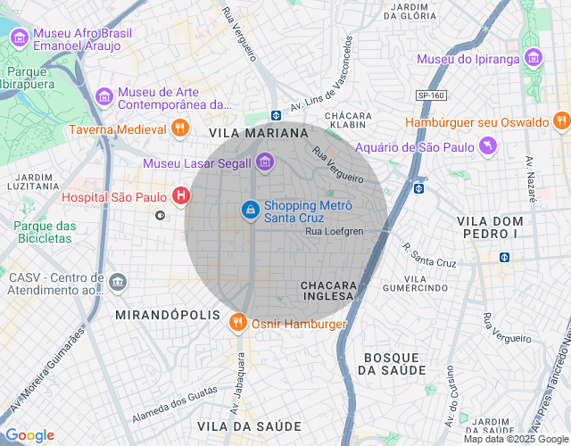 Imóvel no mapa