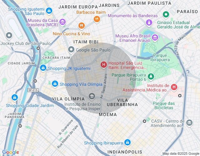 Imóvel no mapa