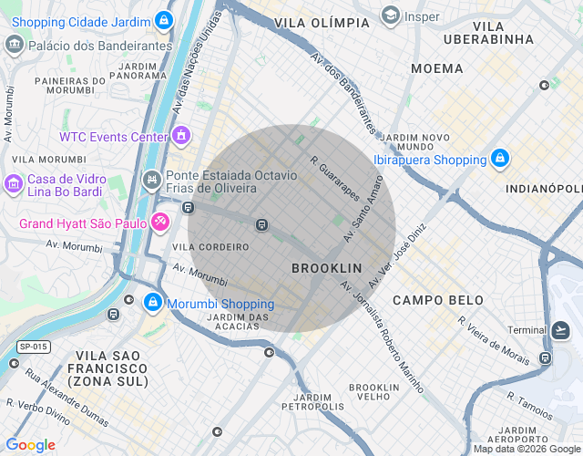 Imóvel no mapa