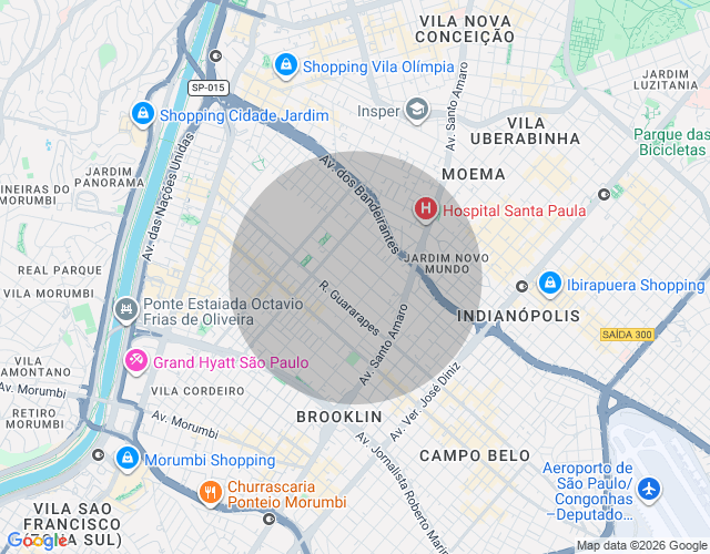 Imóvel no mapa
