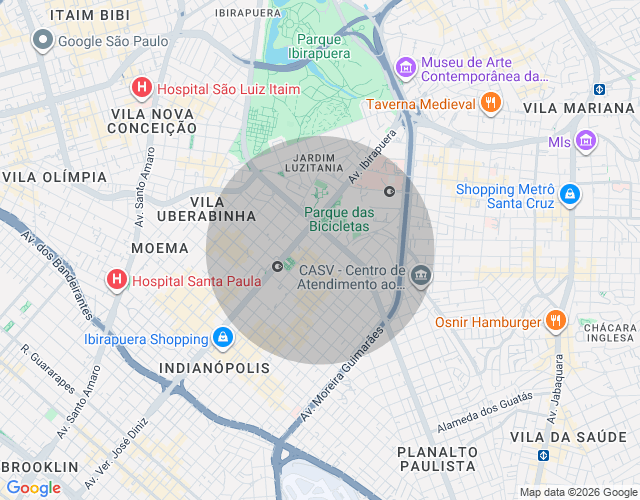 Imóvel no mapa