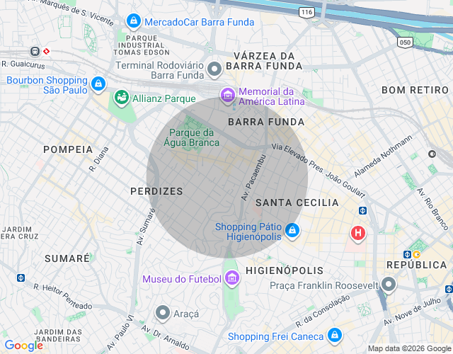 Imóvel no mapa