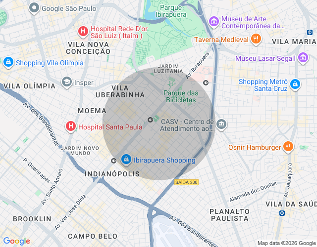 Imóvel no mapa