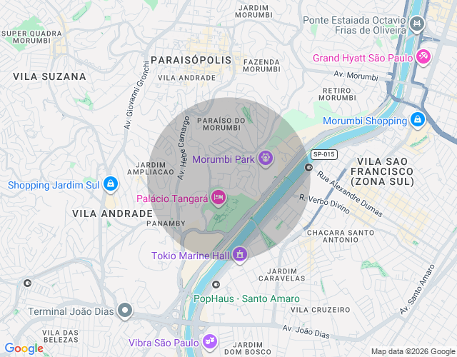 Imóvel no mapa