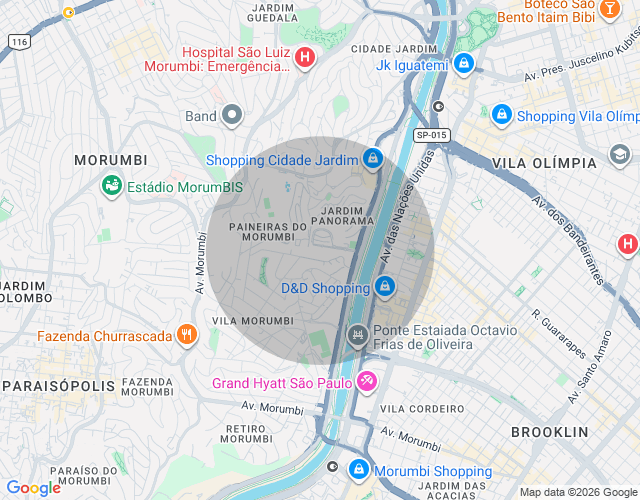 Imóvel no mapa