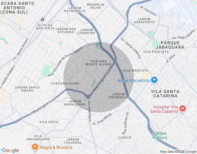 Imóvel no mapa