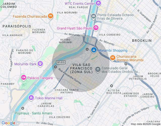 Imóvel no mapa