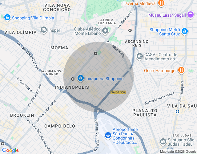 Imóvel no mapa