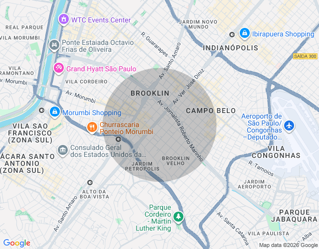 Imóvel no mapa