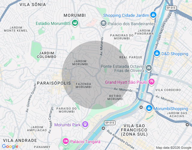 Imóvel no mapa