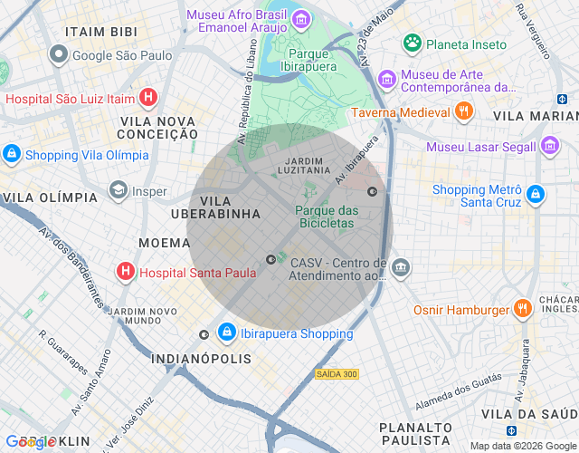 Imóvel no mapa