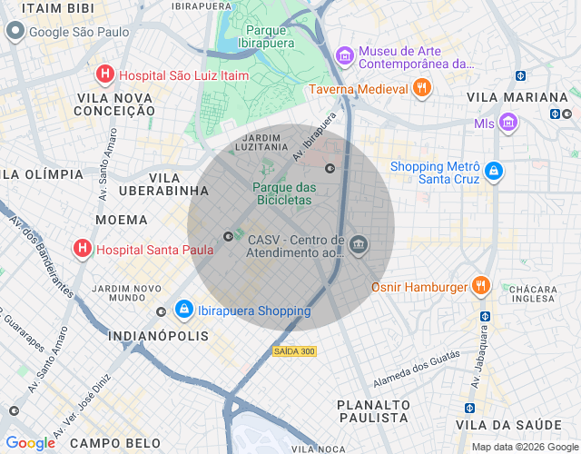 Imóvel no mapa