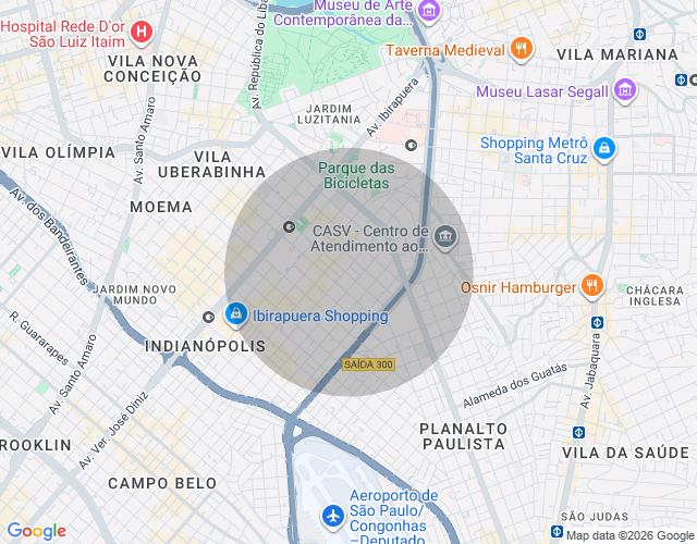 Imóvel no mapa