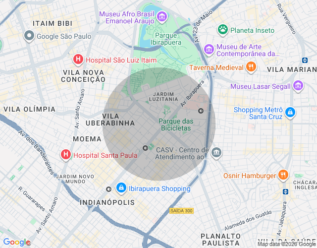 Imóvel no mapa