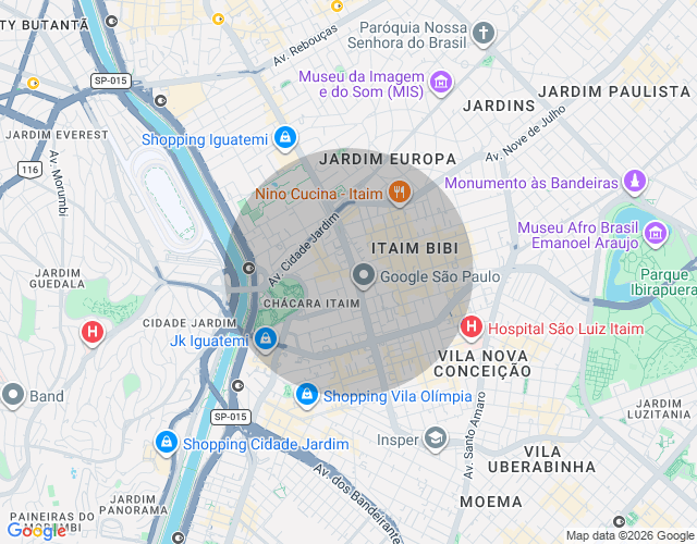 Imóvel no mapa