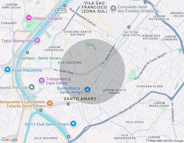 Imóvel no mapa