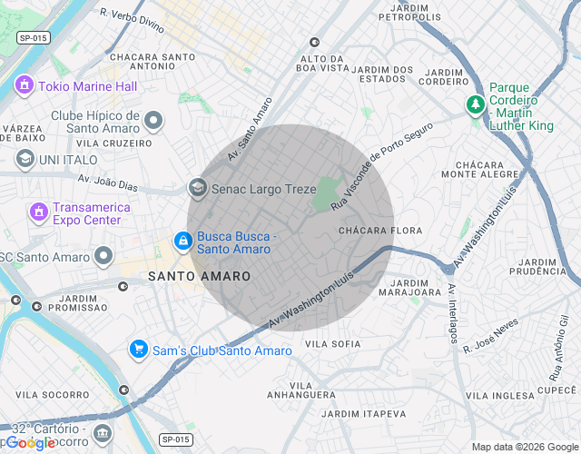 Imóvel no mapa