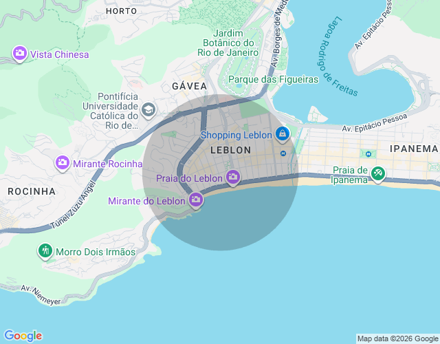 Imóvel no mapa