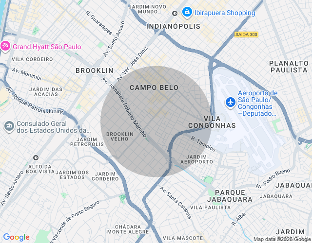 Imóvel no mapa