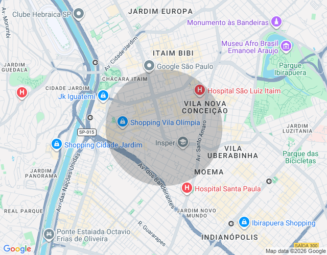 Imóvel no mapa