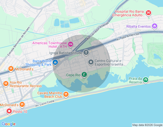 Imóvel no mapa