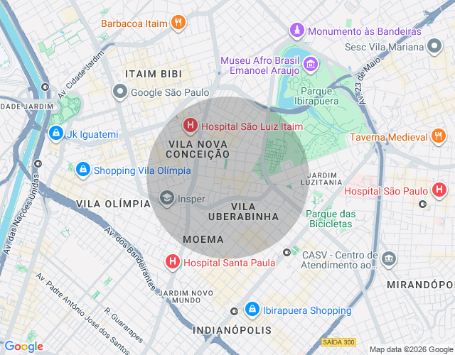 Imóvel no mapa