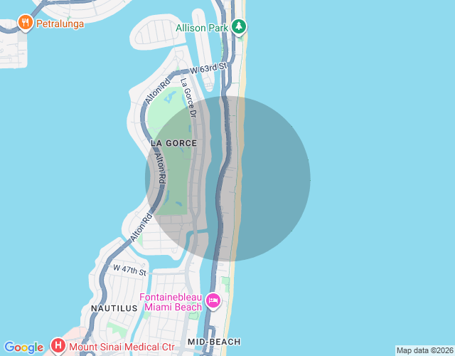 Imóvel no mapa