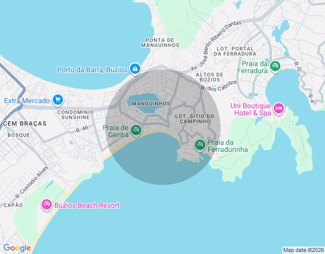 Imóvel no mapa