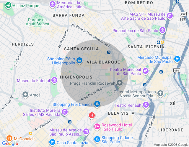 Imóvel no mapa