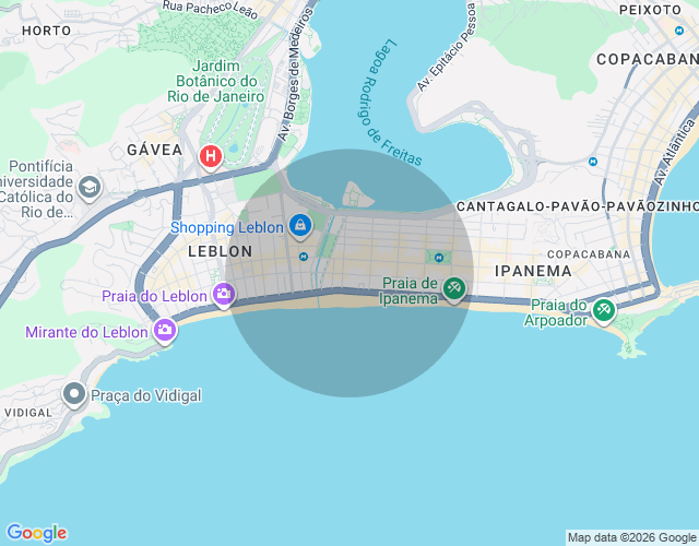 Imóvel no mapa