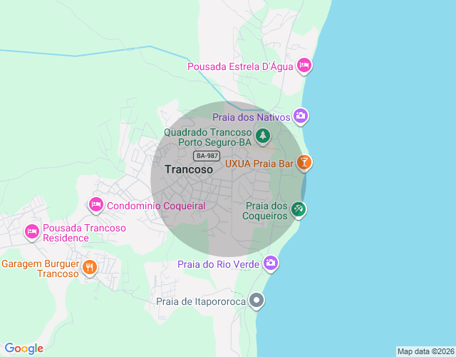 Imóvel no mapa