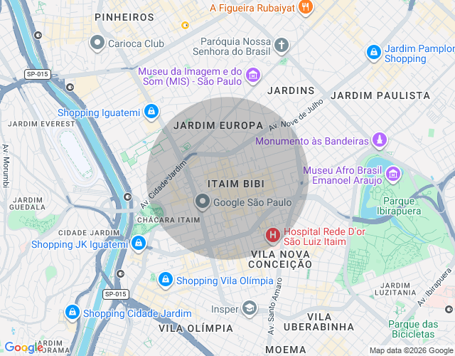 Imóvel no mapa