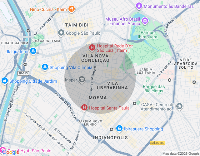 Imóvel no mapa
